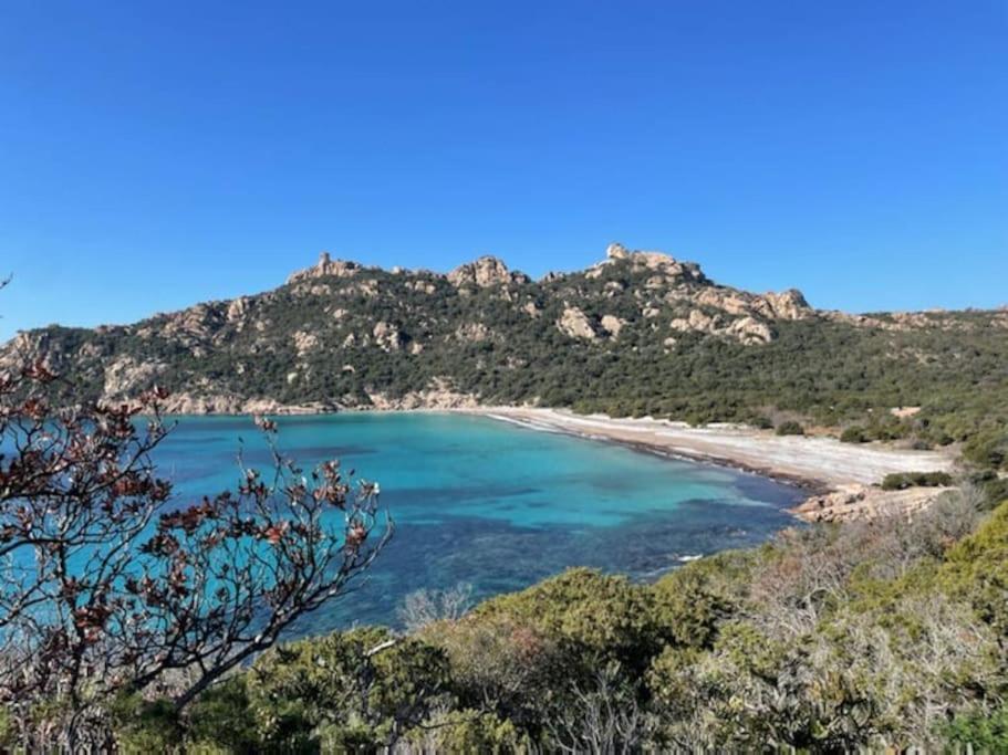T2 D'Exception 100M Plage Terrasse Vue Mer Et Montagnes Propriano  Exteriör bild