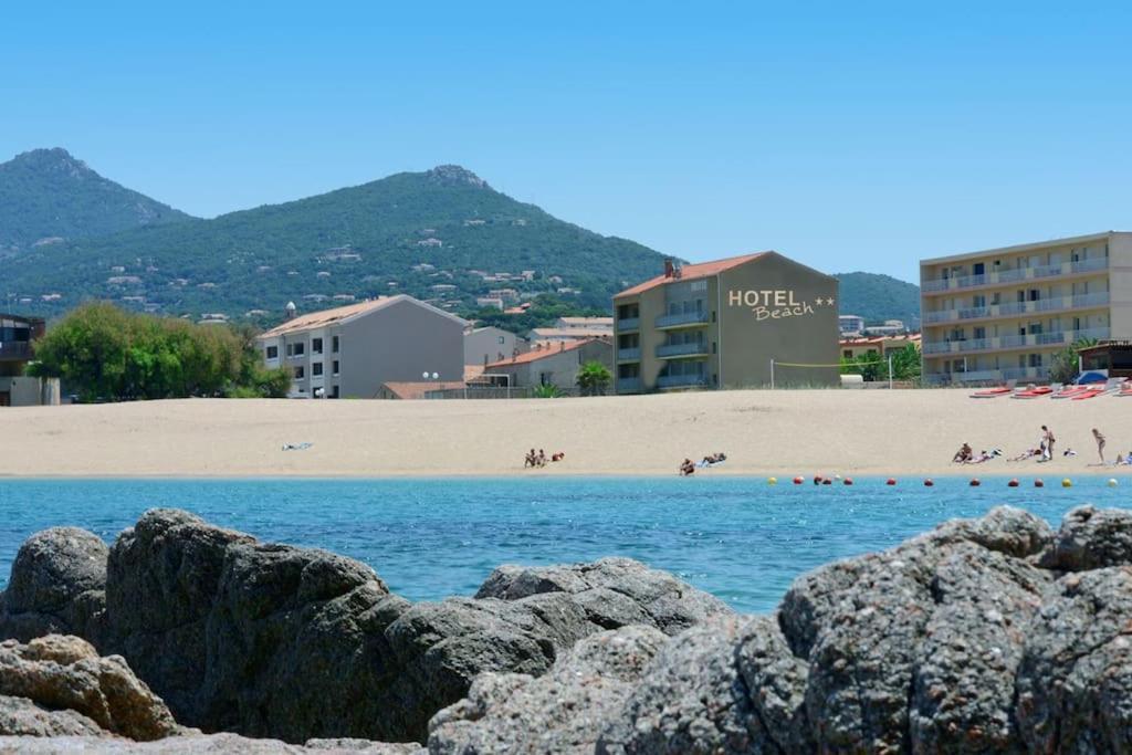 T2 D'Exception 100M Plage Terrasse Vue Mer Et Montagnes Propriano  Exteriör bild
