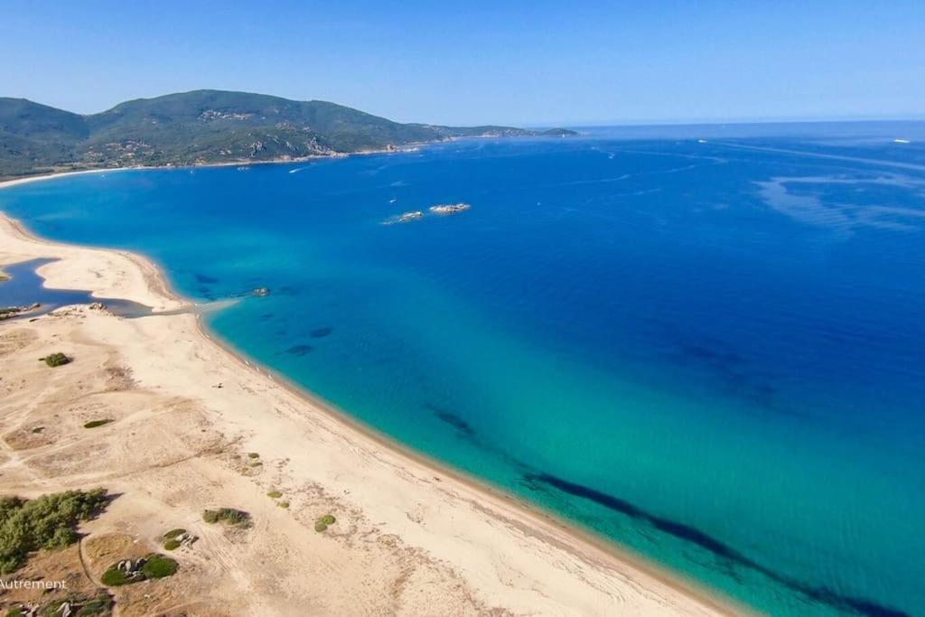 T2 D'Exception 100M Plage Terrasse Vue Mer Et Montagnes Propriano  Exteriör bild