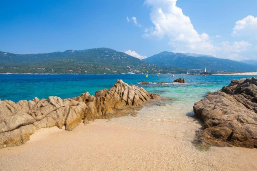 T2 D'Exception 100M Plage Terrasse Vue Mer Et Montagnes Propriano  Exteriör bild